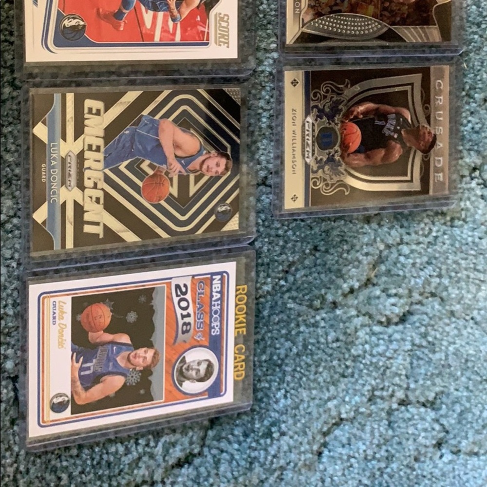 Zion Williamson and Luka Doncic Rookie Cards - Picture 2 of 2